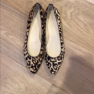 Cute pointed toe ballet flats.
